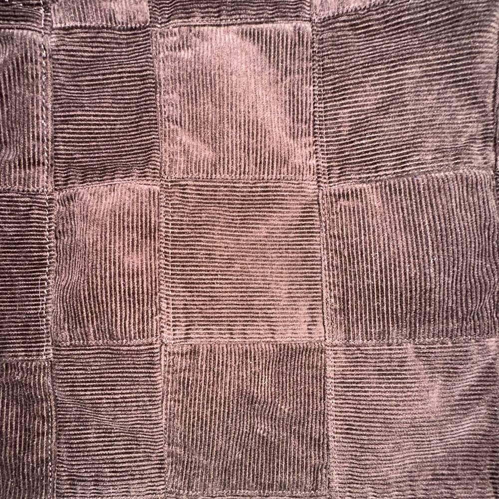 LOFT Chocolate Corduroy Mini Skirt - Picture 4 of 4